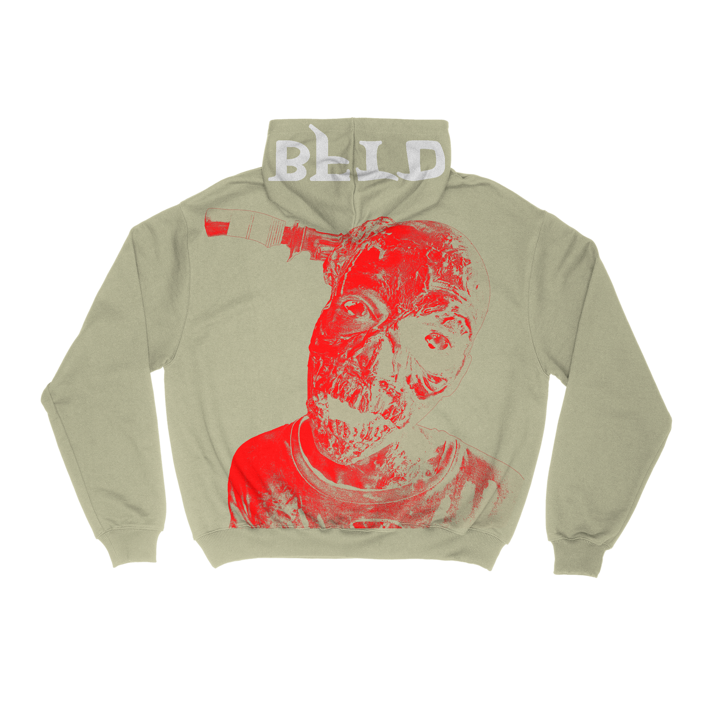 BFTD GET BUSY TAN HOODIE