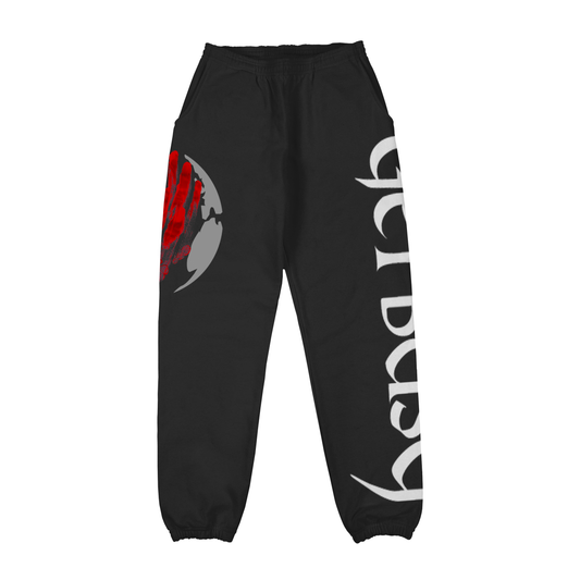 BFTD BLACK GET BUSY SWEATS